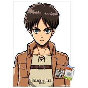 Trends International Attack on Titan - Eren Unframed Wall Poster Prints - 1 of 4