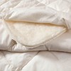 SUSSEXHOME Reversible,100% Sheep Wool-Filled, Hypoallergenic, Breathable and Washable Comforter - 4 of 4