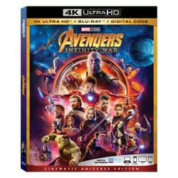 Marvel Avengers: Infinity War (4K/UHD + Blu-ray + Digital)