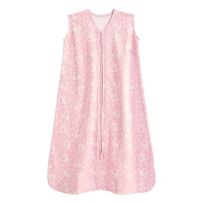 HALO 100% Cotton SleepSack Disney Baby Collection Wearable Blanket - Pink - M