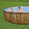 Bestway Power Steel Swim Vista Series II Above Ground Outdoor Swimming Pool - 3 of 4