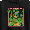 Women's - Teenage Mutant Ninja Turtles - Retro Group Cropped Graphic Hoodie - 2 of 3