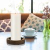Stonebriar Collection 3"x8" Set of 6pk Unscented Flat Top Smooth Pillar Candle White - 2 of 3