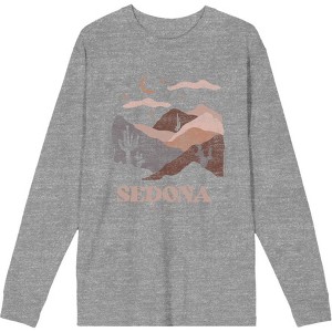 Sedona Arizona Adult Long Sleeve Tee - 1 of 2