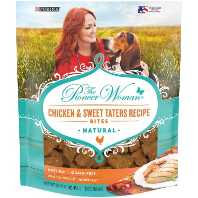 Purina Pioneer Woman Chicken and Sweet Taters Chewy Dog Treats - 16oz