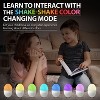 Fosmon Egg Night Light for Nursery, LED Baby Night Light for Kids, Baby Nursery Lamps with Dimmers, Sleeping, Shake, Dynamic - 4 of 4