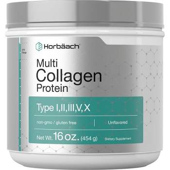 Horbaach Multi Collagen Powder | 16 oz | Type I, II, III, V, X