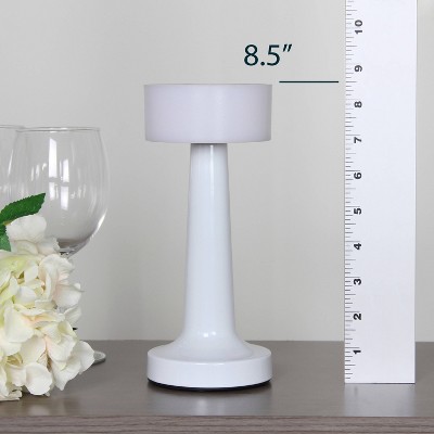 White Mushroom Magic Dimming Cordless Touch Sensor Desk Lamp