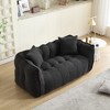 PAGED Modern Bean Bag Chair with Armrests, High-Resilience Lazy Sofa for 2 People, Comfy Chair for Reading, Watching TV - 2 of 4