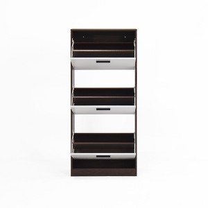 VANIRROR Shoe Cabinet, Entrance Shoe Storage Cabinet Organizer Holder For Bedrooms, Entryways - 1 of 4