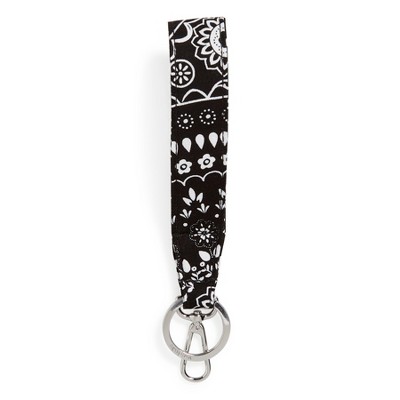 Vera Bradley Wristlet Strap Keychain, Black