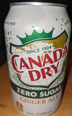 Canada Dry Ginger Ale Soda - 12pk/12 Fl Oz Cans : Target