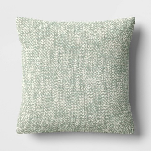 Green textured pillow hotsell