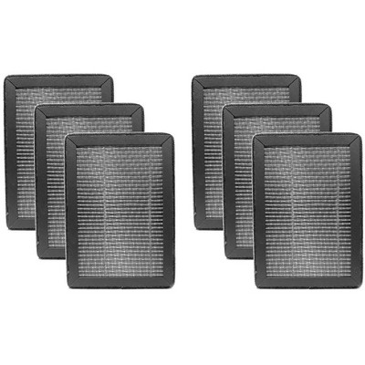 Nispira True HEPA Replacement Filter Compatible with Levoit LV-H128 Air Purifier Part LV-H128-RF. 6 Packs