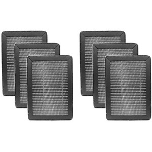 Nispira True HEPA Replacement Filter Compatible with Levoit LV-H128 Air Purifier Part LV-H128-RF. 6 Packs - 1 of 4