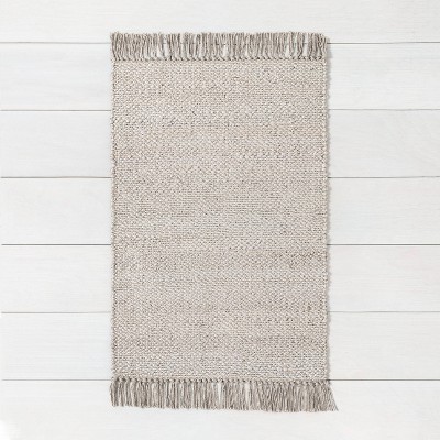 Hanne Rug 200x300 cm, Grey/Off-white - Jakobsdals @