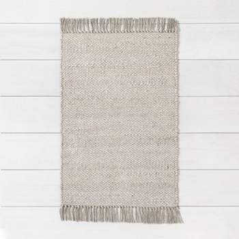 Bleached Jute Fringe Rug - Hearth & Hand™ with Magnolia