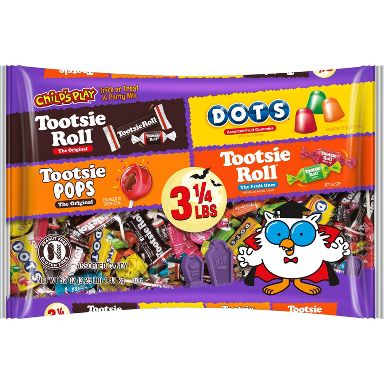 Child's Play Candy Halloween Chewy Gummy Variety Pack - 52oz