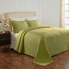 Waves Cotton Matelasse Decorative Bedspread and Pillow Sham Set by Blue Nile Mills - 2 of 4
