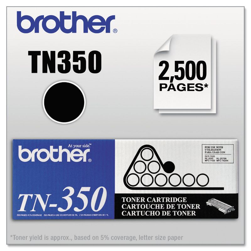 Brother TN350 Toner Black , 2 of 3