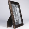 Lawrence Frames 5"W x 7"H Charlotte Weathered Black Wood Picture Frame 745557 - image 2 of 3