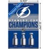 Trends International NHL Tampa Bay Lightning - Champions 23 Unframed Wall Poster Prints - 3 of 4