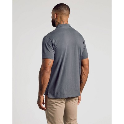 True Classic Men's Short Sleeve Collar Neck Classic Polo Shirt