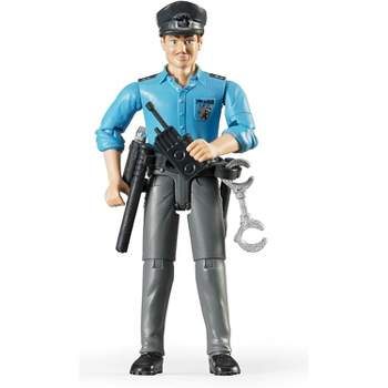 Bruder Policeman Action Figure with Police Accessories