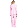 Casual Nights Women's Long Sleeve Floral Button Down Pajama Set - 3 of 4