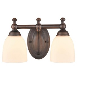 Millennium Lighting 2 - Light Vanity in  Rubbed Bronze - 1 of 2