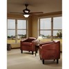 Accent Chairs Faux Leather Chairs Barrel Club Chairs Comfy Living Room Chairs with Sturdy Legs - 4 of 4