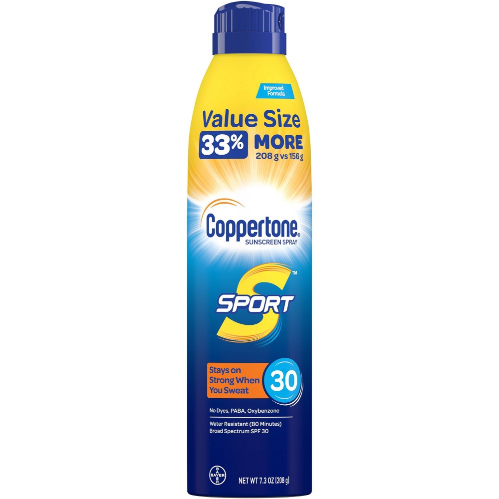 Coppertone Sport Sunscreen Spray - SPF 30 - 7.3oz