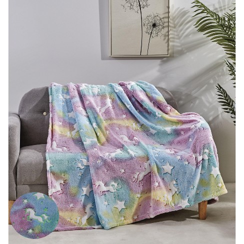 Unicorn blanket target sale