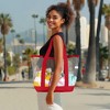 Dalix Clear Shopping Bag Security Work Tote Shoulder Bag Womens Handbag - 4 of 4