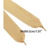 INSPIRE CHIC Solid Color Wrinkled Extra Wide Flat Athletic Shoelaces 1 Pair - 3 of 4