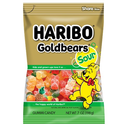 7 Oz Haribo Sour Gold Bears Target