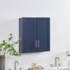 Rbied 24 in. W x 7.63 in. D x 30 in. H Kitchen Bathroom Storage Wall Cabinet Sideboard with Adjustable Shelves747495291888 - 3 of 4