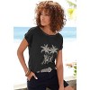 Women's Graphic Print Top - LASCANA - 3 of 4