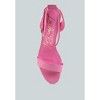 Poloma Clear Block Heel Party Sandals - 4 of 4
