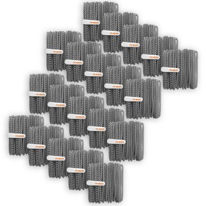 HamiltonBuhl® Skooob Tangle Free Earbud Covers - Anthracite Gray, Pack of 20 - 1 of 4