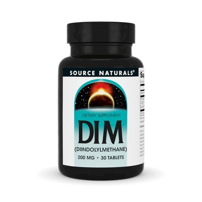 Dim 200 mg by Source Naturals, Inc.  -  30 Tablet