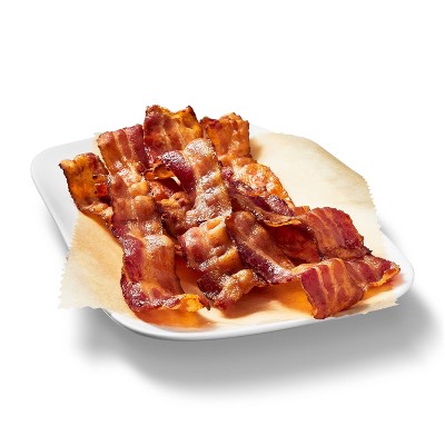 Hardwood Smoked Center Cut Bacon - 12oz - Market Pantry&#8482;