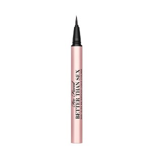 Too Faced Better Than Sex Easy Glide Waterproof Liquid Eyeliner - Intense Black - 0.02 fl oz - Ulta Beauty - 1 of 3