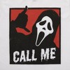 Men's Ghostface Call Me Short Sleeve Graphic T-Shirt - White - 3 of 3