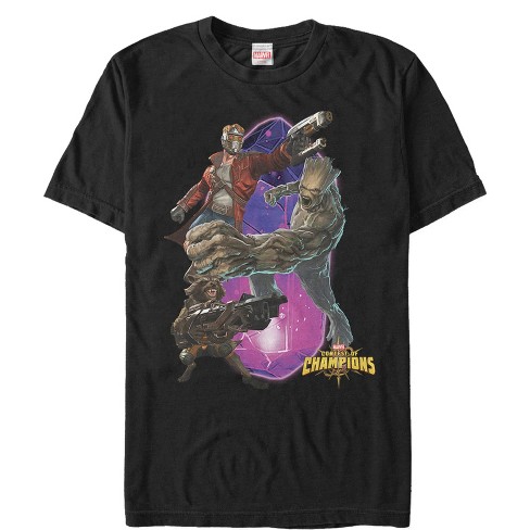 Men's Marvel Contest of Champions Guardians of the Galaxy T-Shirt - image 1 of 4