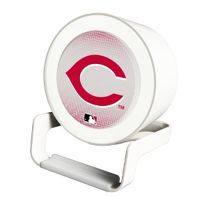 MLB National League Teams Linen Night Light Charger and Bluetooth Speaker - 1 of 3