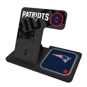 NFL AFC Teams Monocolor Tilt 15-Watt 3 in 1 Charging Station - 1 of 4