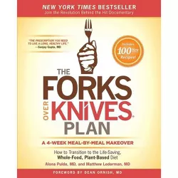 The Forks Over Knives Plan - by  Alona Pulde & Matthew Lederman (Paperback)