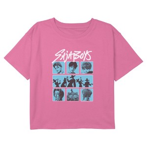 Girls KPop Demon Hunters Idols Saja Boys Group Cropped T-Shirt - 1 of 4