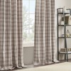Gracie Mills Brianna Plaid Curtain Panel with Fleece Lining - 2 of 4